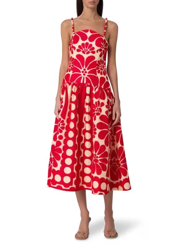 Ärmelloses Midikleid