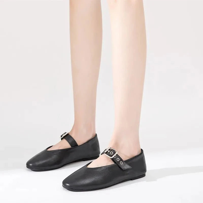 Stylish and Cozy Women's Autumn 2023 Mary Jane Shoes