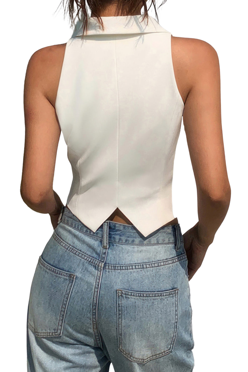 Chaleco de traje - Blanco