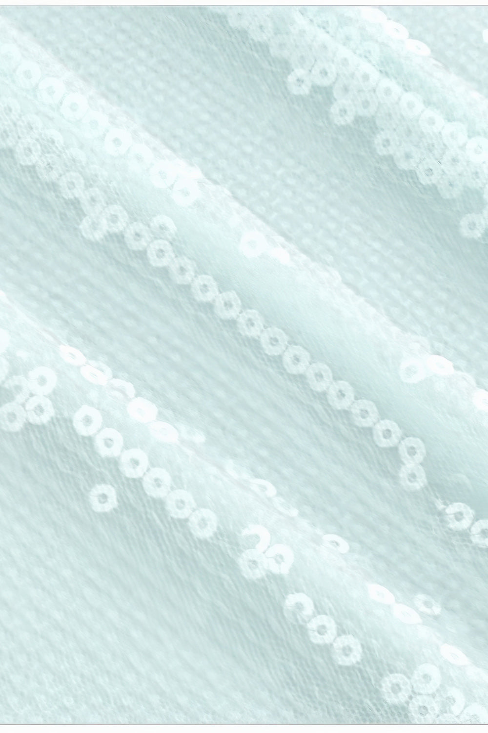 Paillettenkleid mit V-Ausschnitt - Türkis