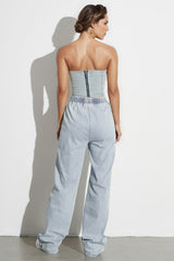 2-teiliges Jeans-Set - Blau